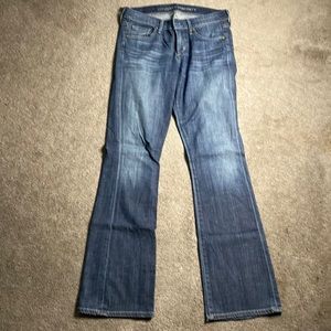 Womens Citizens of Humanity Jeans Size 27 Dita Petite Bootleg Cut